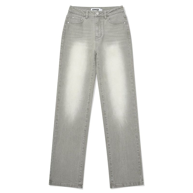 CHERRY SPAN SLIM-FIT DENIM PANTS [KHAKI]