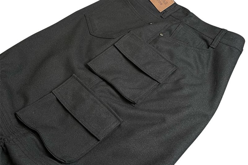 SKIRT PANTS [BLACK]