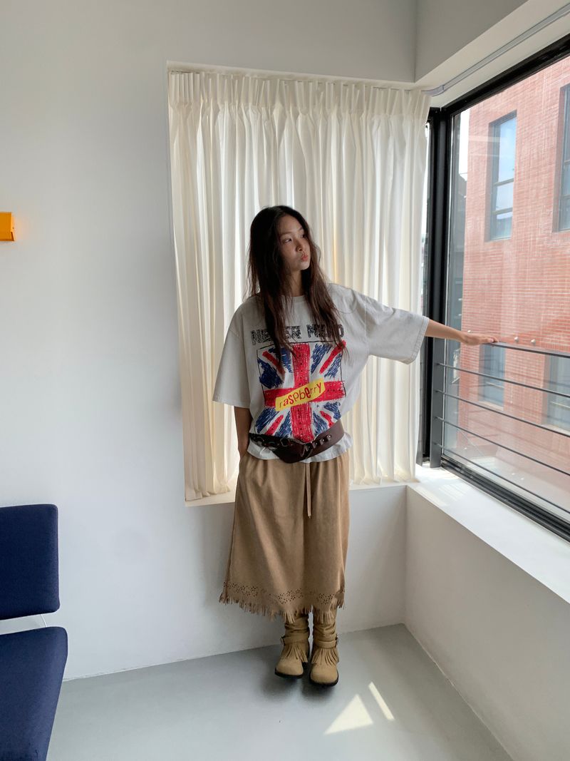 PIGMENT STUD TEE (3C)