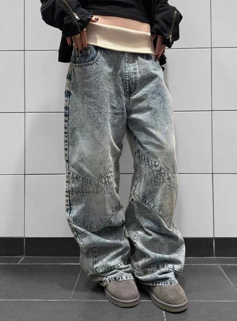 Ice age banding denim pt