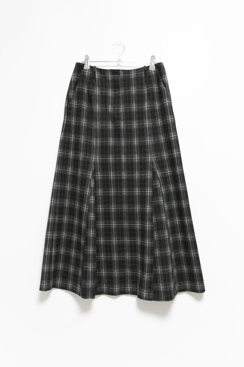check low long skirt(2colors)