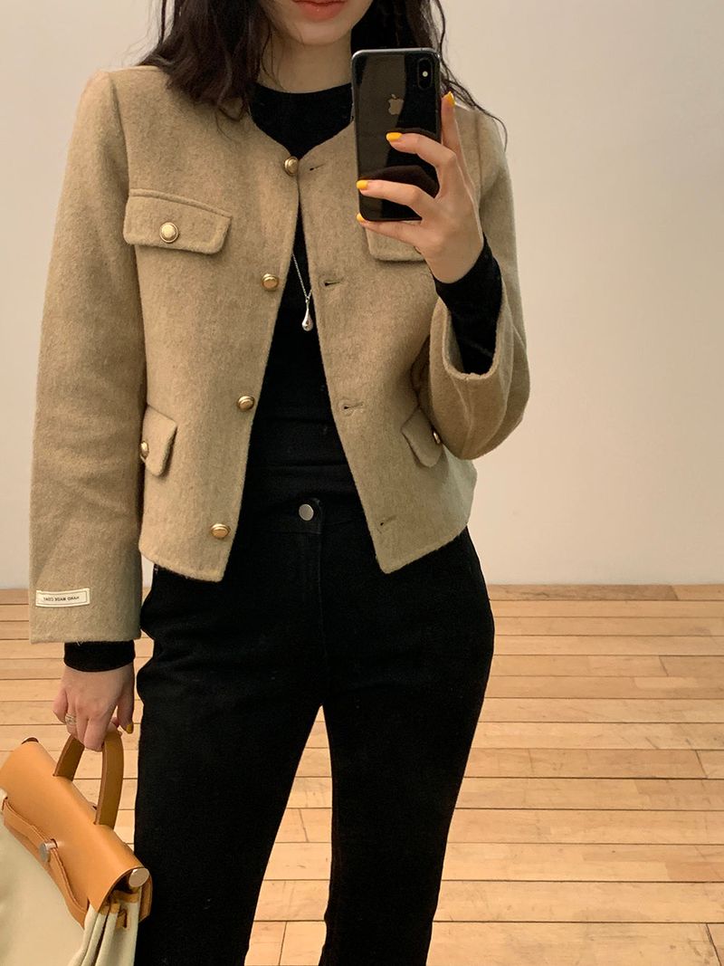 [MADE] Benne wool handmade tweed jacket