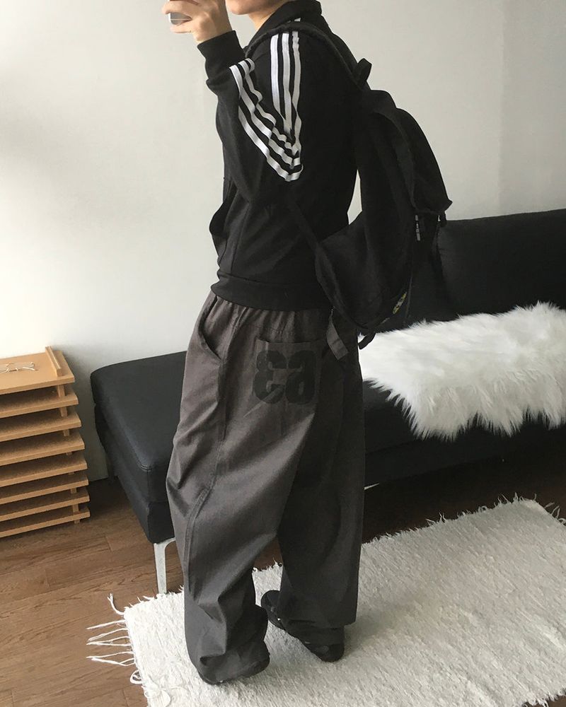 Roster Crop Track Zip-up