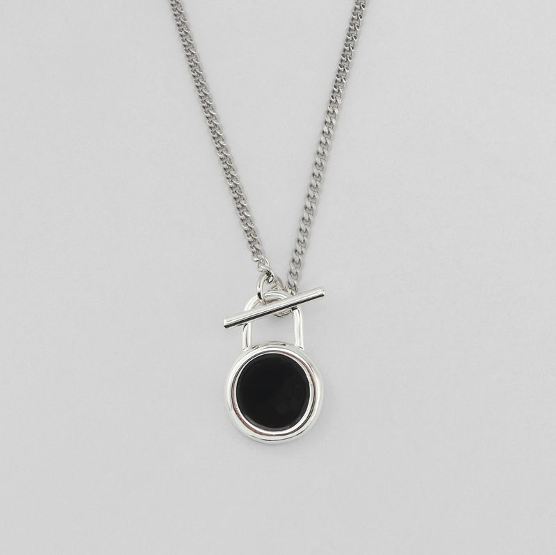 nonenon（ノンノン）の「トグルサークル ネックレス [SILVER]（アクセサリー）」