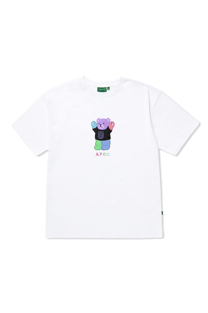 HTT Signature Bear Tee_White