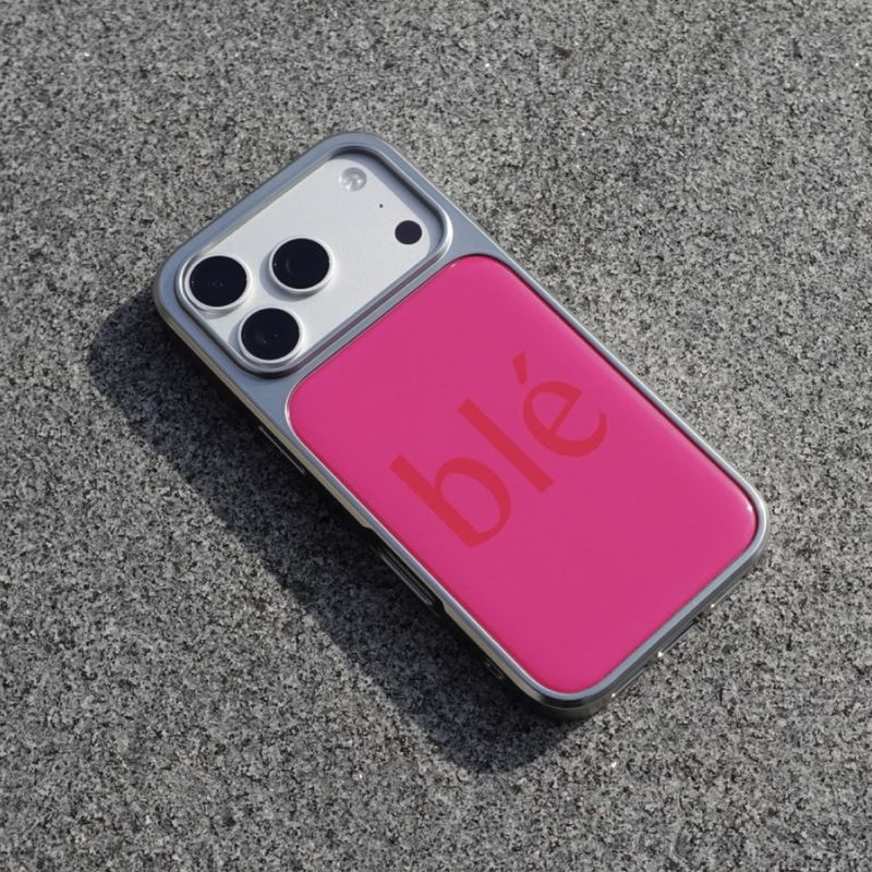 [MADE] BLÉ SILVER EPOXY PHONE CASE