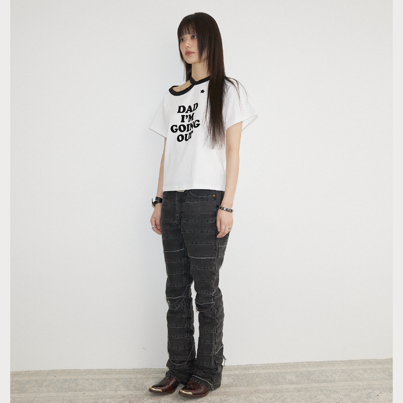 LINGER DADY T-SHIRT BLACK