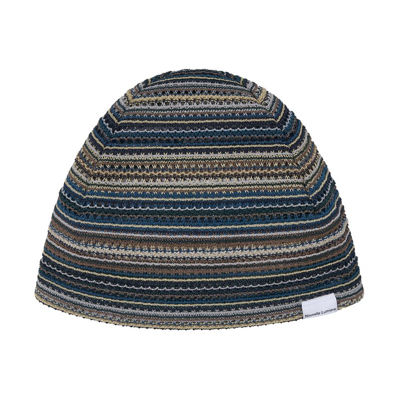 Nouvelle Lumiere(ヌヴェルルミエール)の「Artif Beanie Indigo Blue(Hats)」