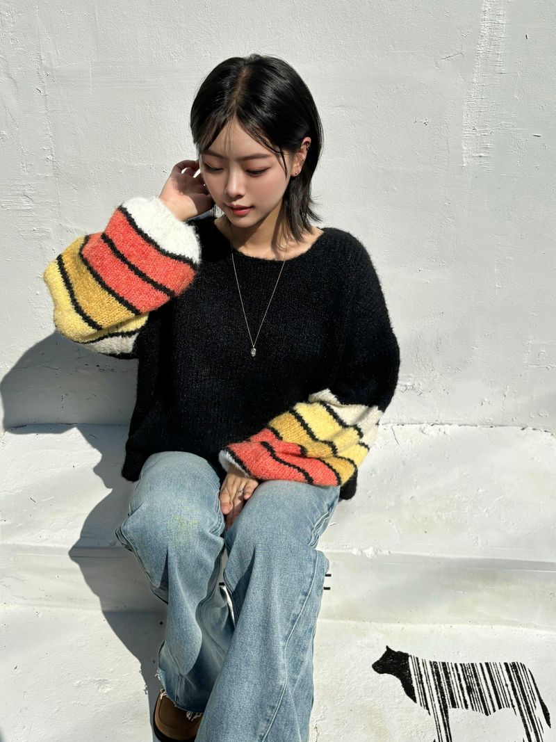 FLARED BOOTCUT DENIM PANTS code 23005