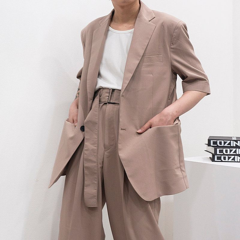 COZINESS（コジネス）の「SI Minimal Short-Sleeved Jacket (2 colors)（Jackets/Outerwear）」