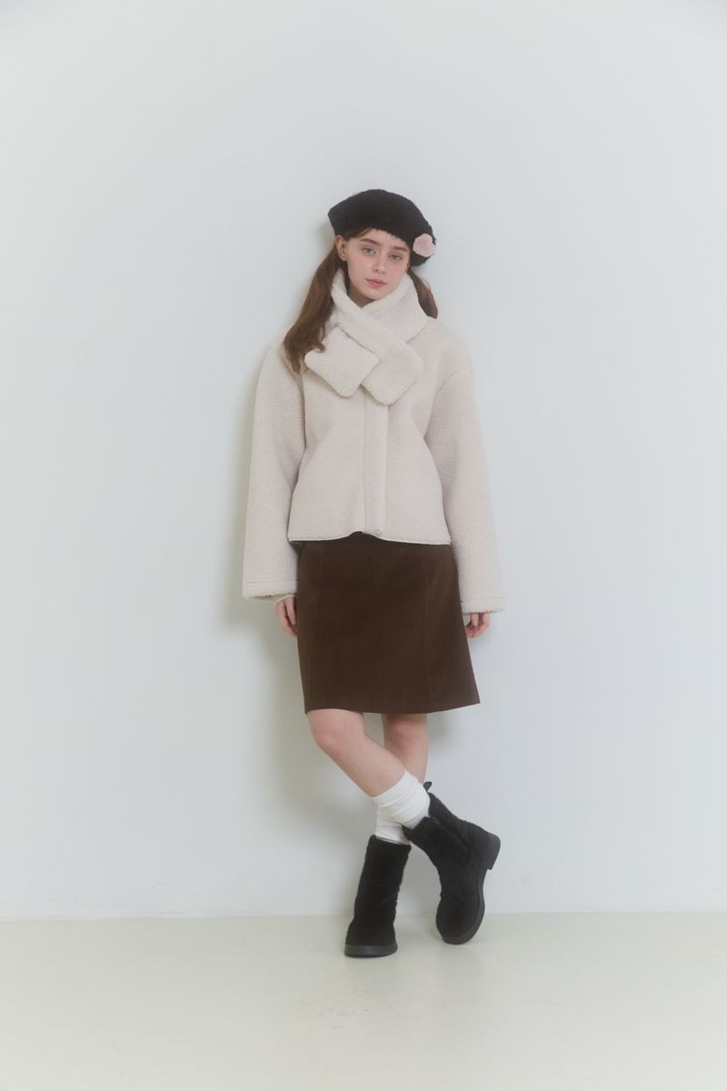 FUZZY DUMBLE JACKET