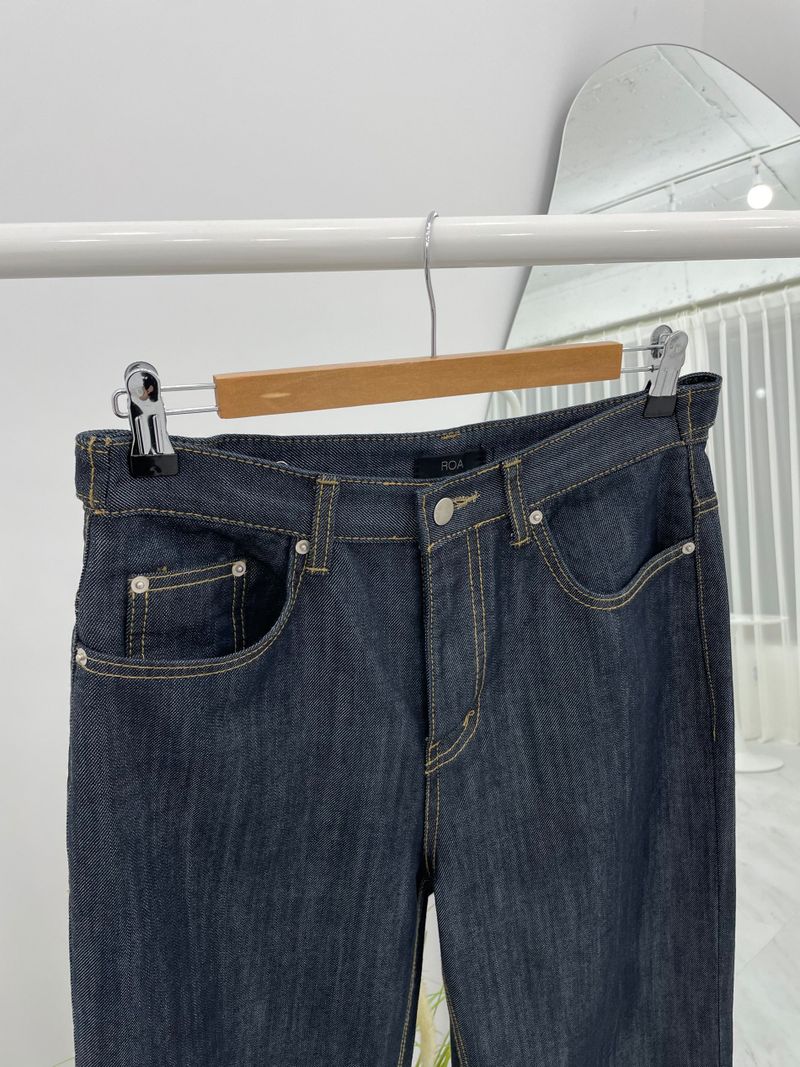 (PREMIUM)STEP BIJO DENIM PANTS(ONE COLOR)
