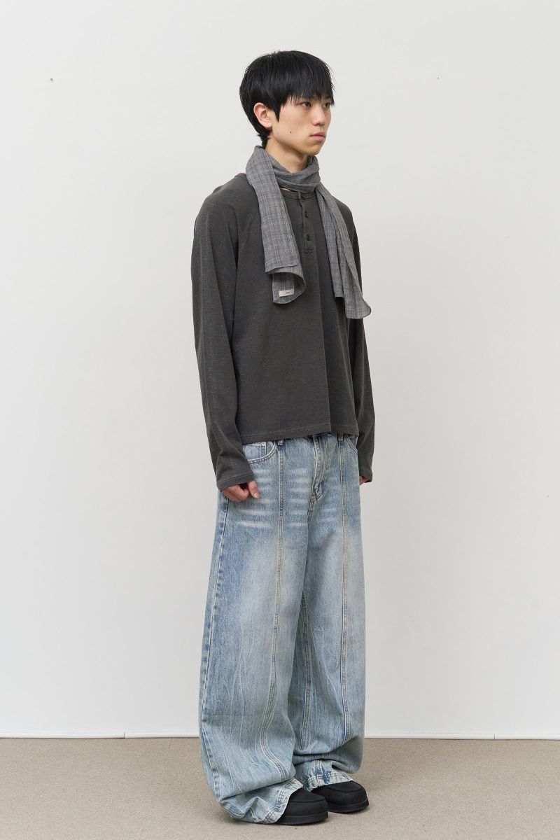 Windy Checked Muffler