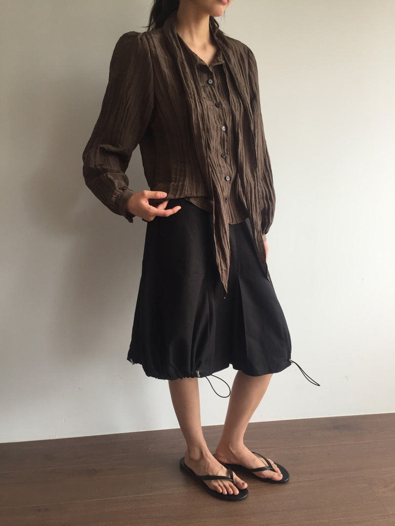 Soon String Balloon Skirt (2color)