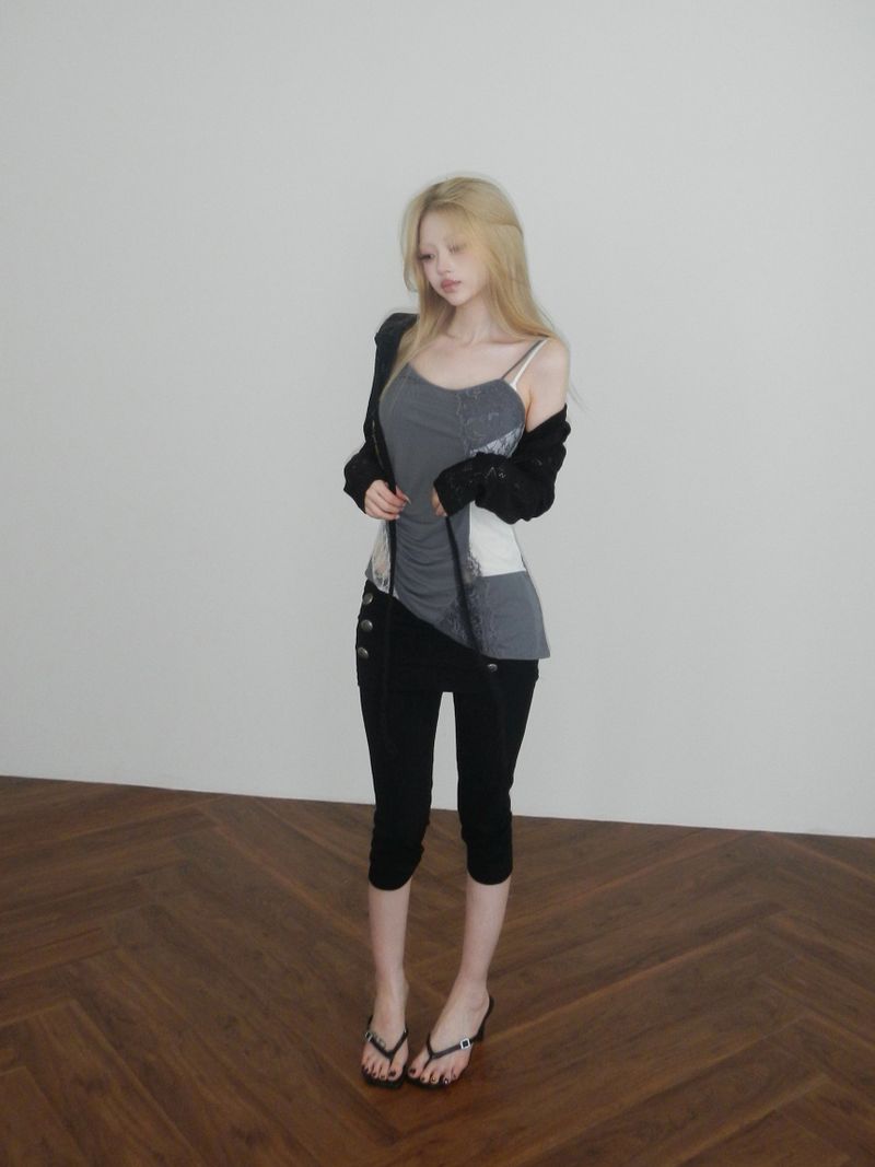 tangle hoodie bolero (3 color)