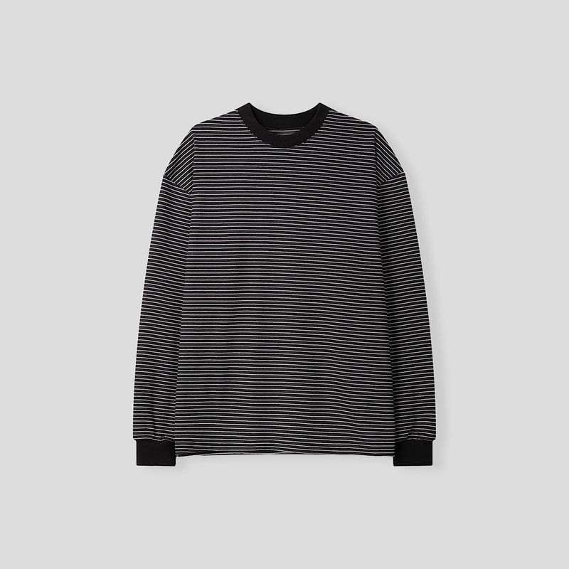 Premium Color Stripe Long sleeved T (5color)