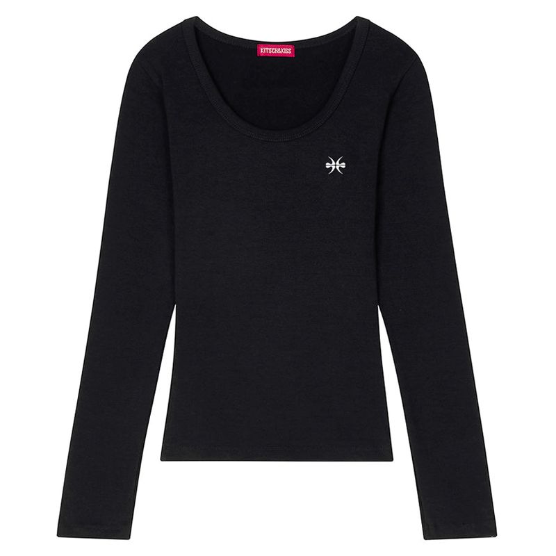 MAIN LOGO U-Neck Long Sleeve (SULKNK-100)