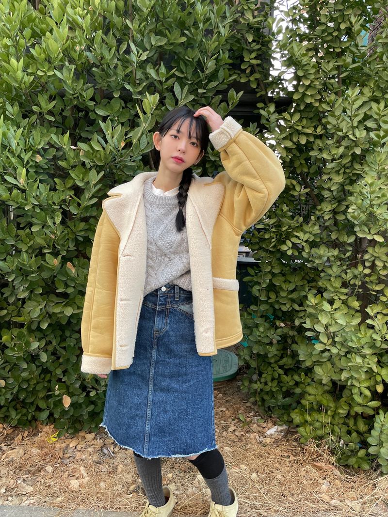 Arco iris（アルコイリス）の「Stellar soft mustang（Jackets/Outerwear）」