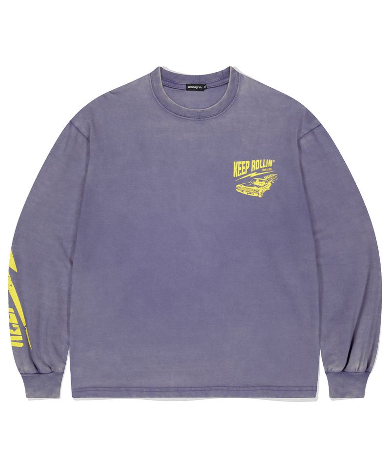 WASHED OLD CAR LS TEE