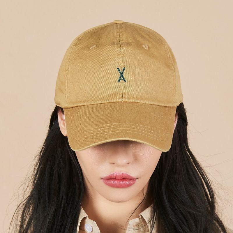 VARZAR（バザール）の「Varzar Logo Over Fit Chino Ball Cap Beige（Accessories）」