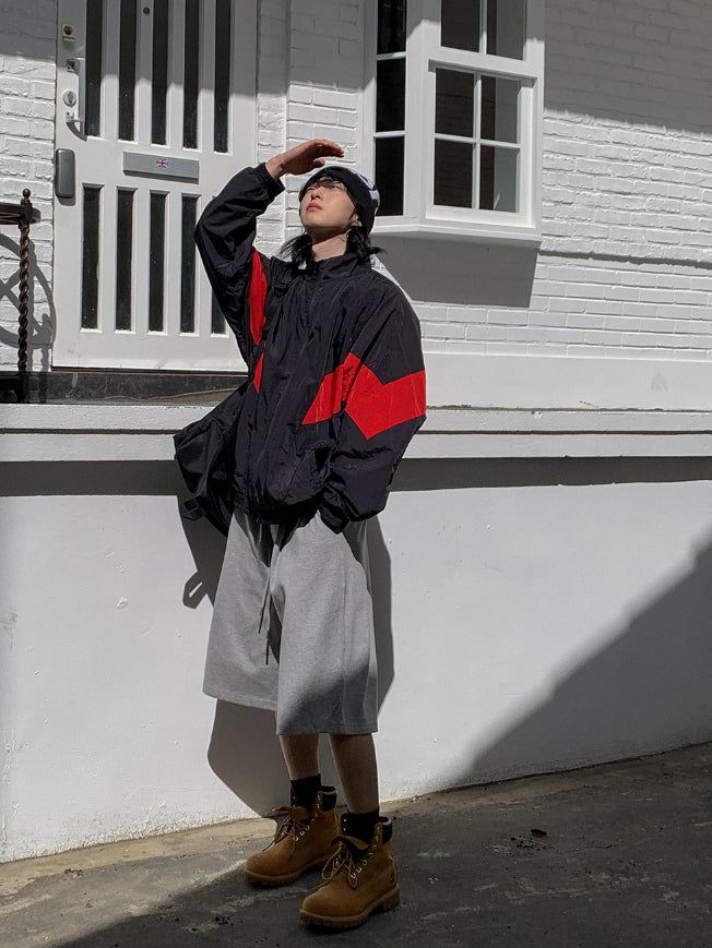 Kanso nylon track jacket