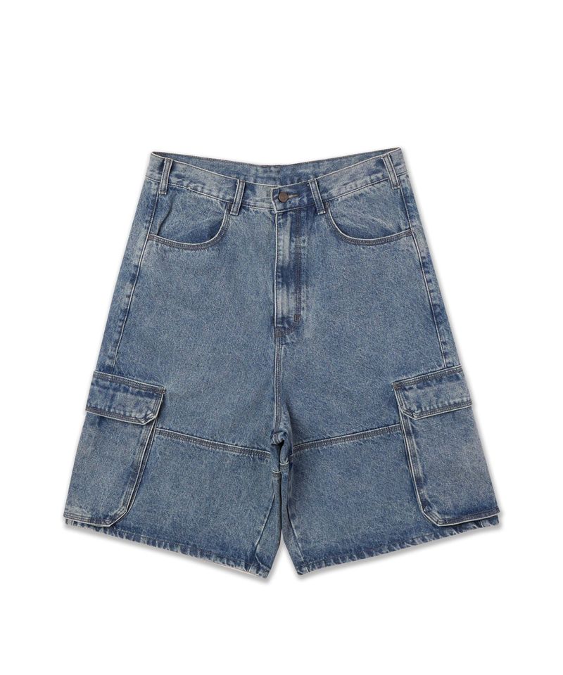 Denim Bermuda Shorts