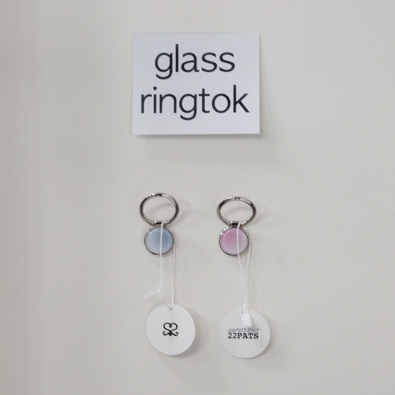 22haus（トゥートゥーハウス）の「glass ringtok（Smartphone Accessories）」