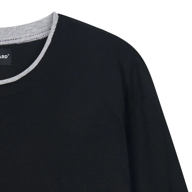 Raw-Edge Layered Long Sleeve (JTOSTL-0003)