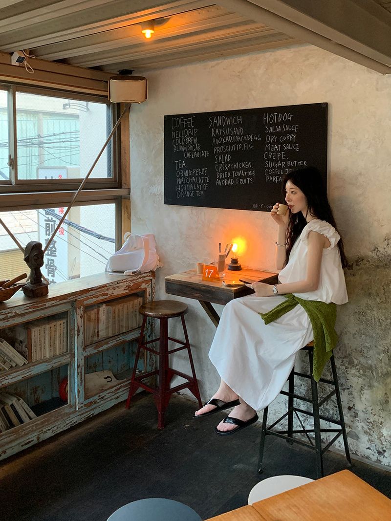 [MADE] Air frill long skirt