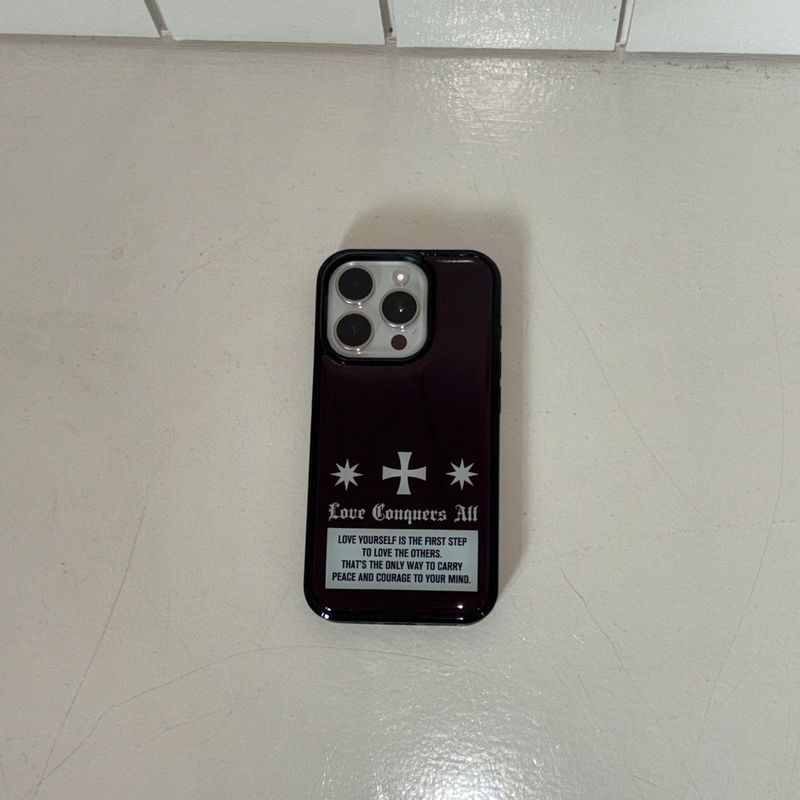 Love cross epoxy case