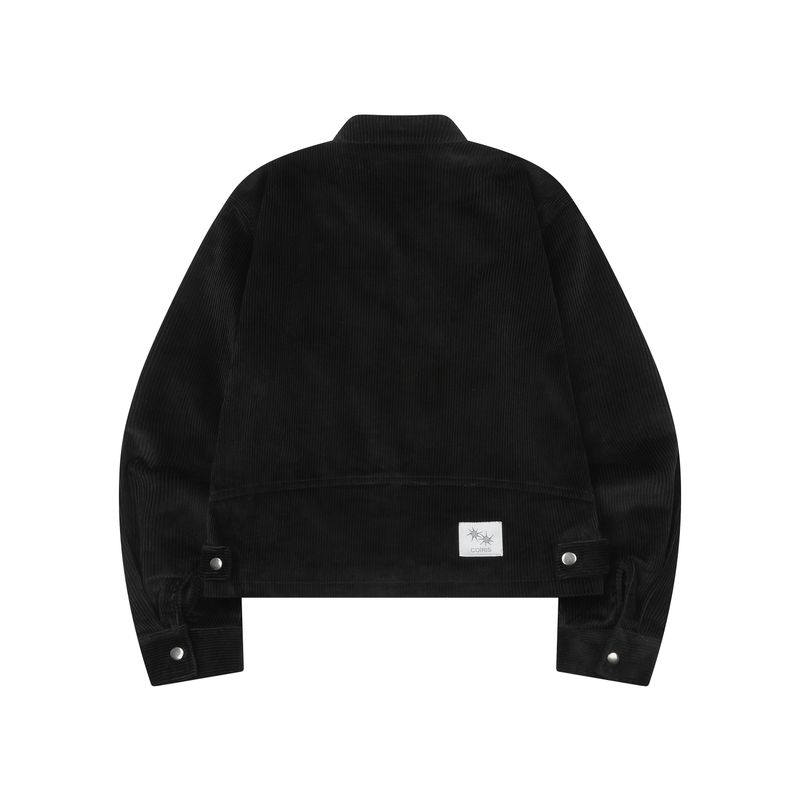 BURKEY CORDUROY BIKER JACKET (2COLOR)