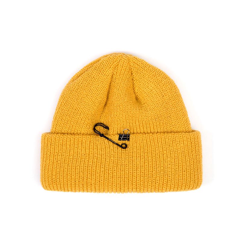 BBD Signature Custom Short Beanie (Mustard)