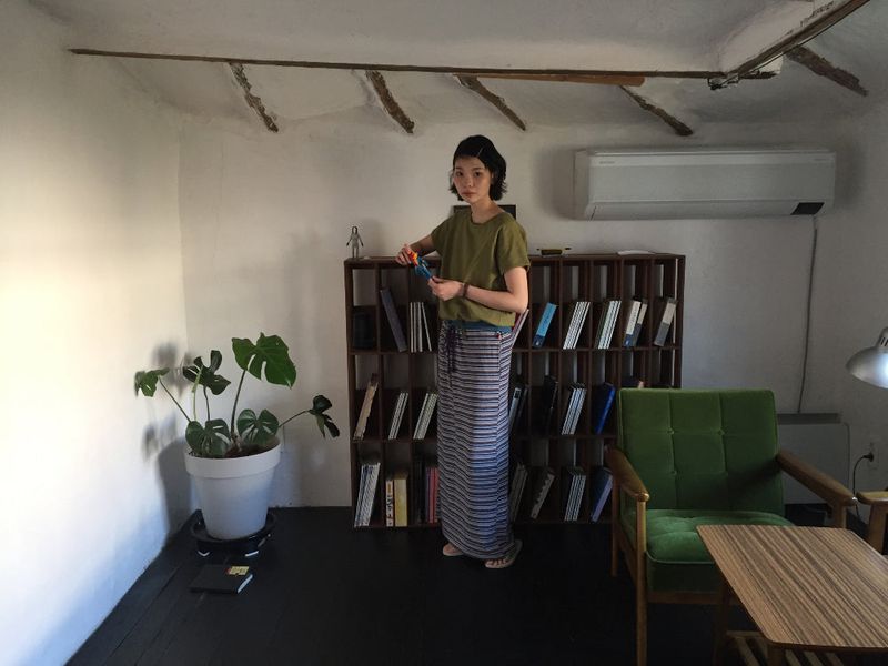 YWD STRIPE SKIRT (2color)