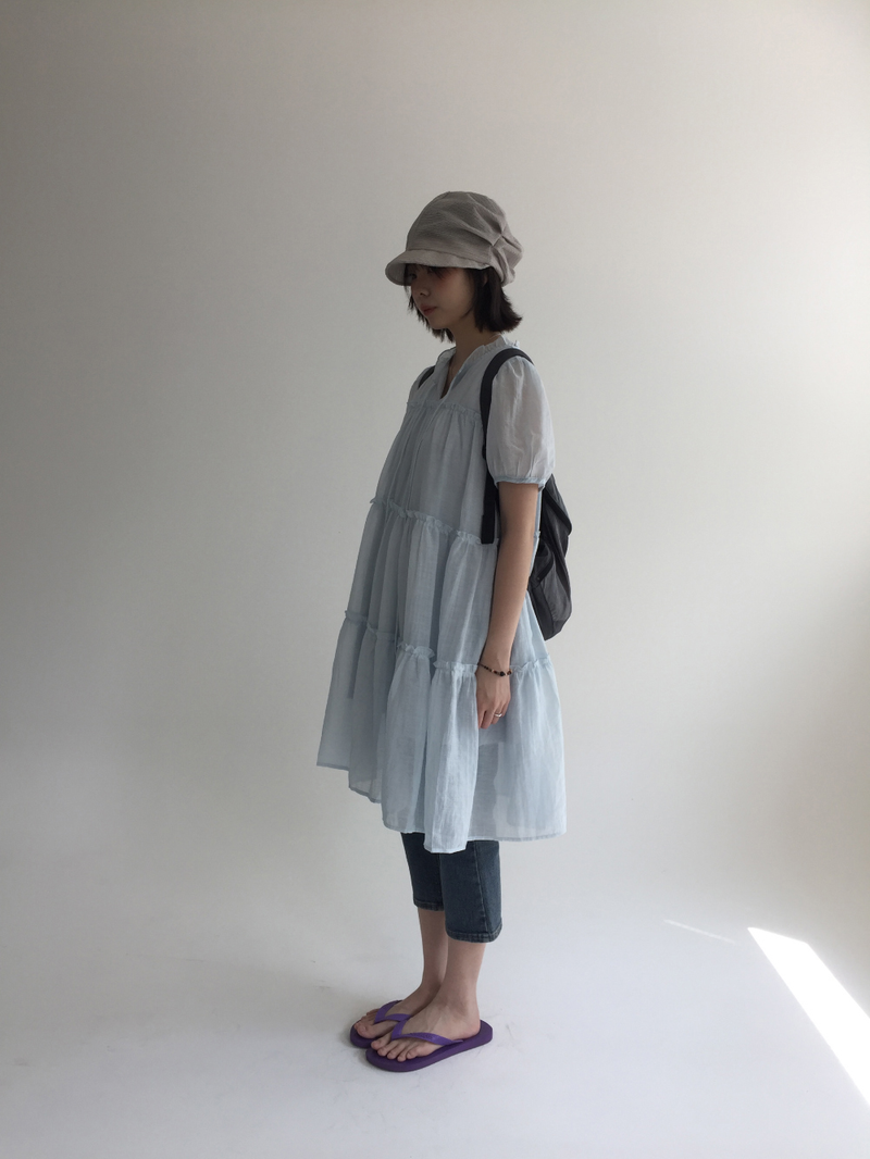 Nova Tiered Frill Dress (2color)