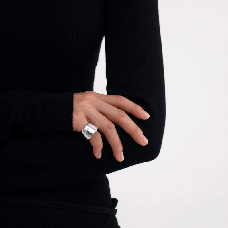 studio HAE(スタジオヘ)の「【MADE】 Bowl ring little Glossy(Accessories)」