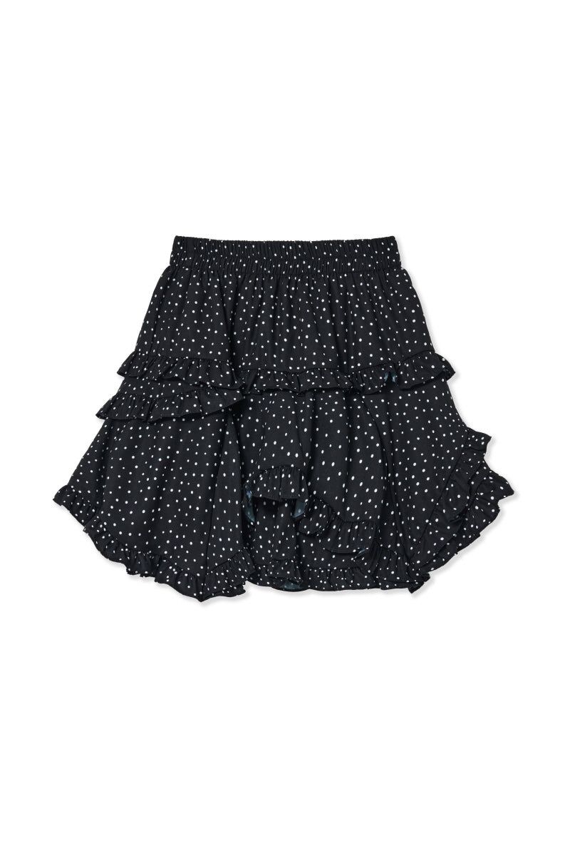 frill skirt (dot)
