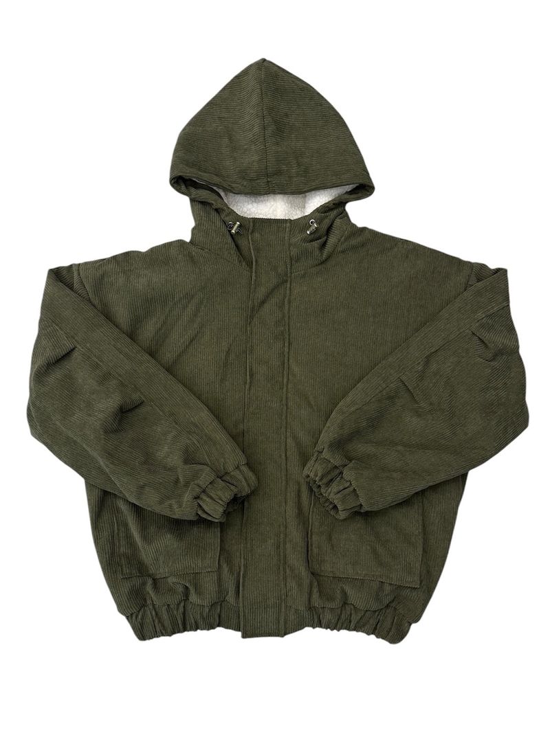 Moss Corduroy Hooded Jacket (3 Colors)