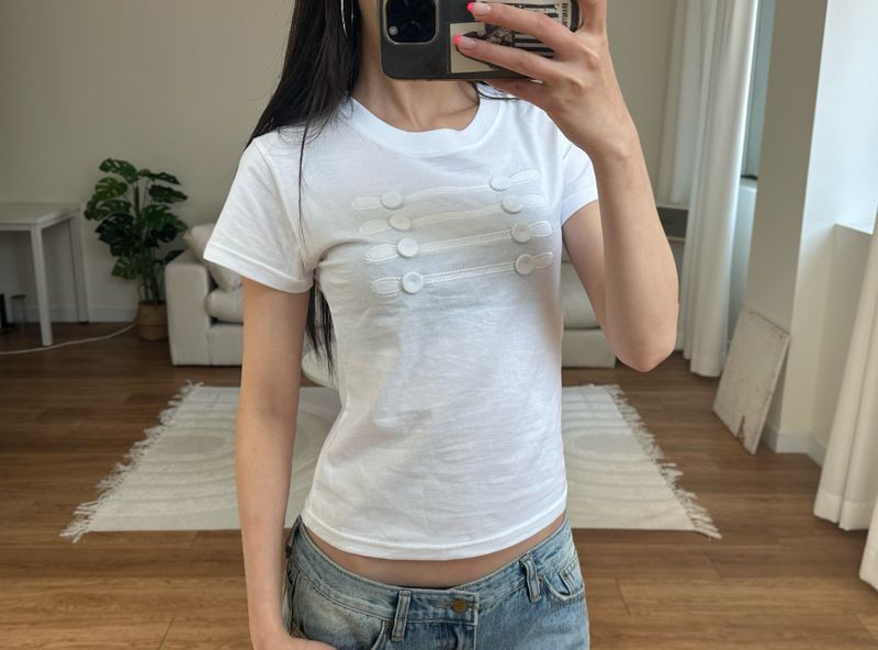 napoleon button tee