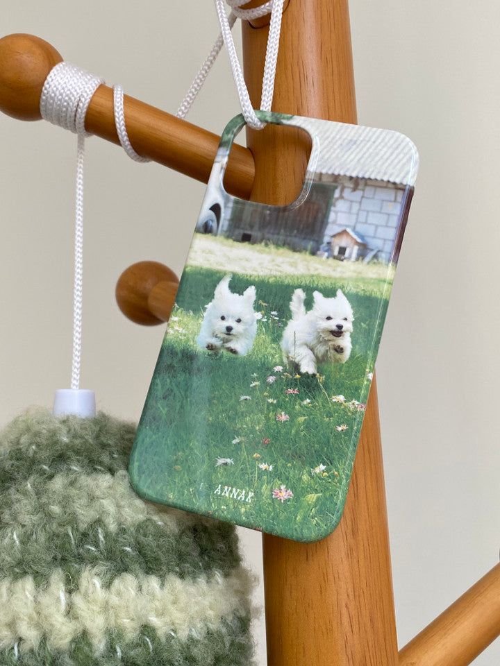 [jogging puppies hard case]