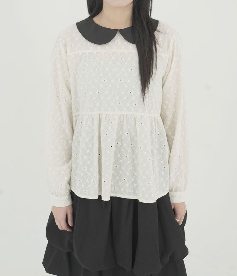 [fiebre] ribbonny blouse 
