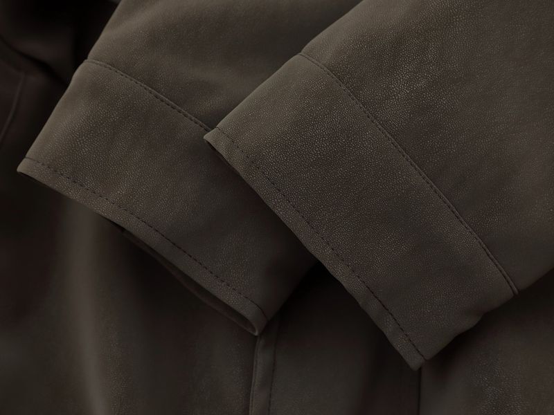 Oslo Faux Fur Collar Short Jacket