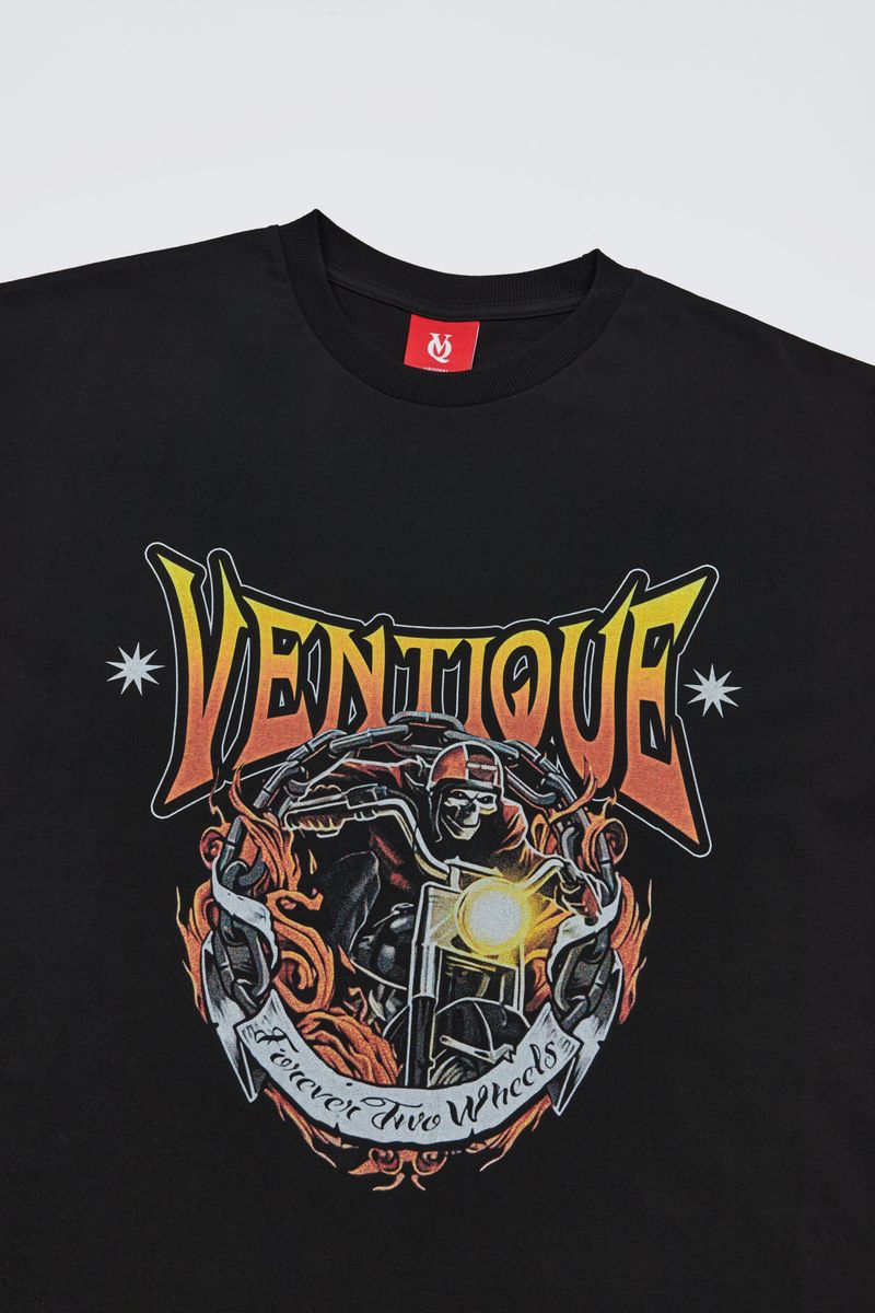 VENTIQUE Ghost Rider T-shirt 2color