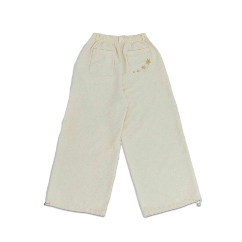 nsn logo sweat pants -ivory-