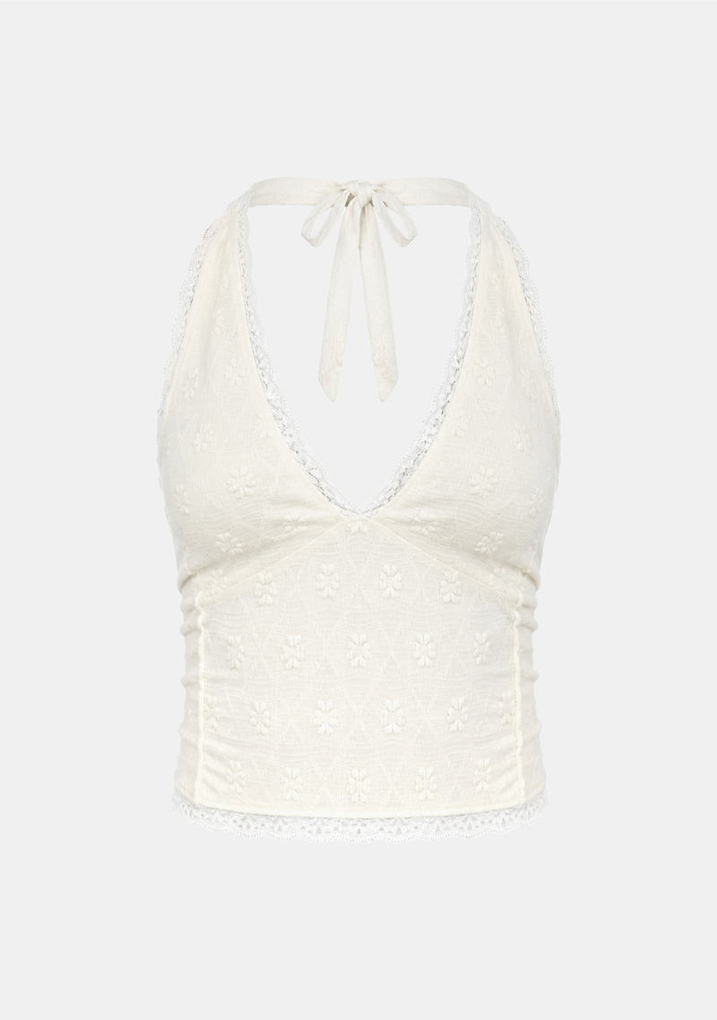 Yena Lace Halter Top
