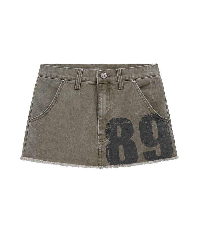 89 short skirt (khaki)