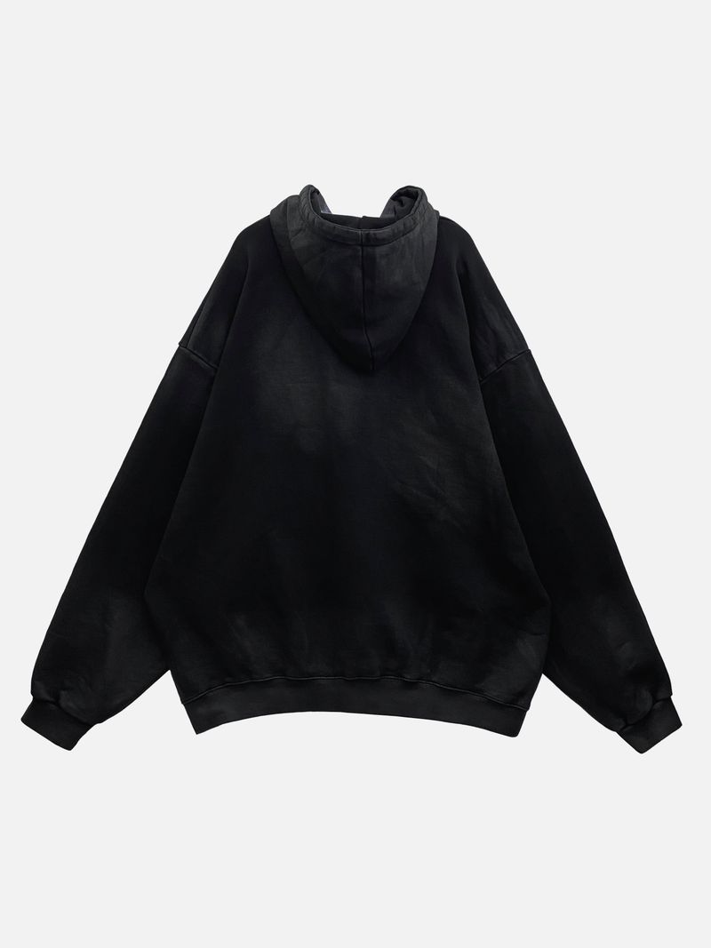 [SET] Onyx Coated Basic Hooded T-Shirt