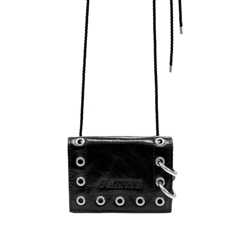 blackpurple（ブラックパープル）の「Takara Multi Eyelet Card Wallet - Black（Bags）」