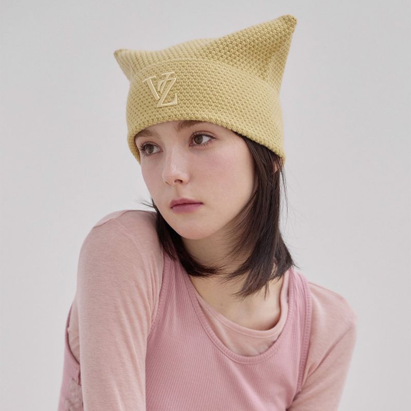 VZ Square Beanie / Beige