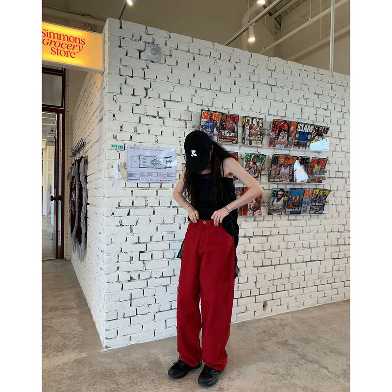 Monty wide cotton pants