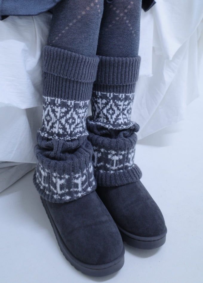 myorang(ミョラン)の「Nordic knit leg warmer (3color)(Fashion Accessories)」